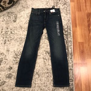 Skinny mid rise jeans